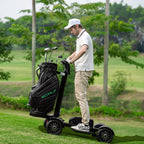 AESWGOF Go3 Foldable Electric Golf Scooter With Seat & Umbrella – 2400W Dual Motor, 48V 20Ah Battery - Fast US Shipping
