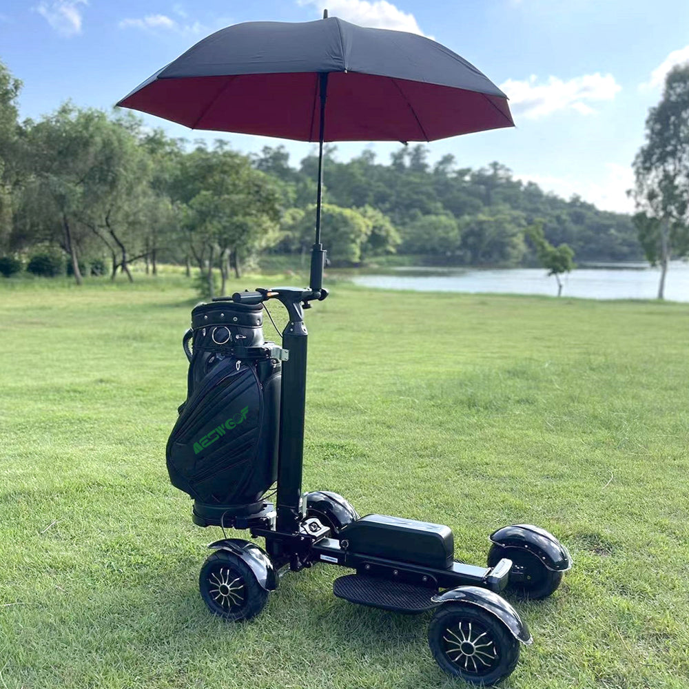 AESWGOF Foldable Electric Golf Scooter – 2400W Dual Motor, 48V 20Ah Battery