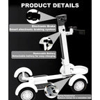 AESWGOF electric golf scooter with electronic brake and suspension