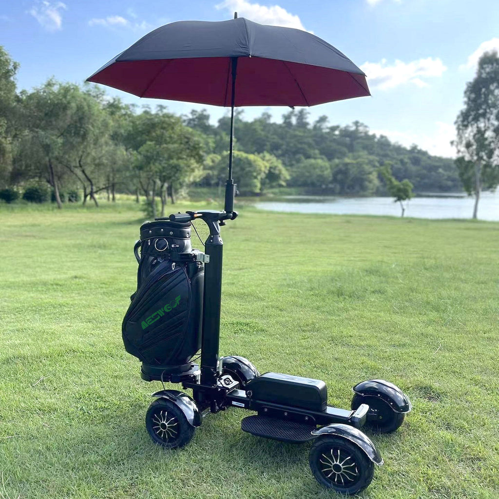 AESWGOF Go3 Foldable Electric Golf Scooter With Seat & Umbrella – 2400W Dual Motor, 48V 20Ah Battery - Fast US Shipping