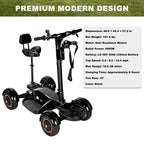 AESWGOF Go1 PRO Electric Golf Scooter – 2400W Dual Motor, 48V 20Ah Battery