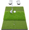 AESWGOF Foldable Tri-Turf Golf Hitting Mat, Non-Slip & Durable Outdoor Practice Mat