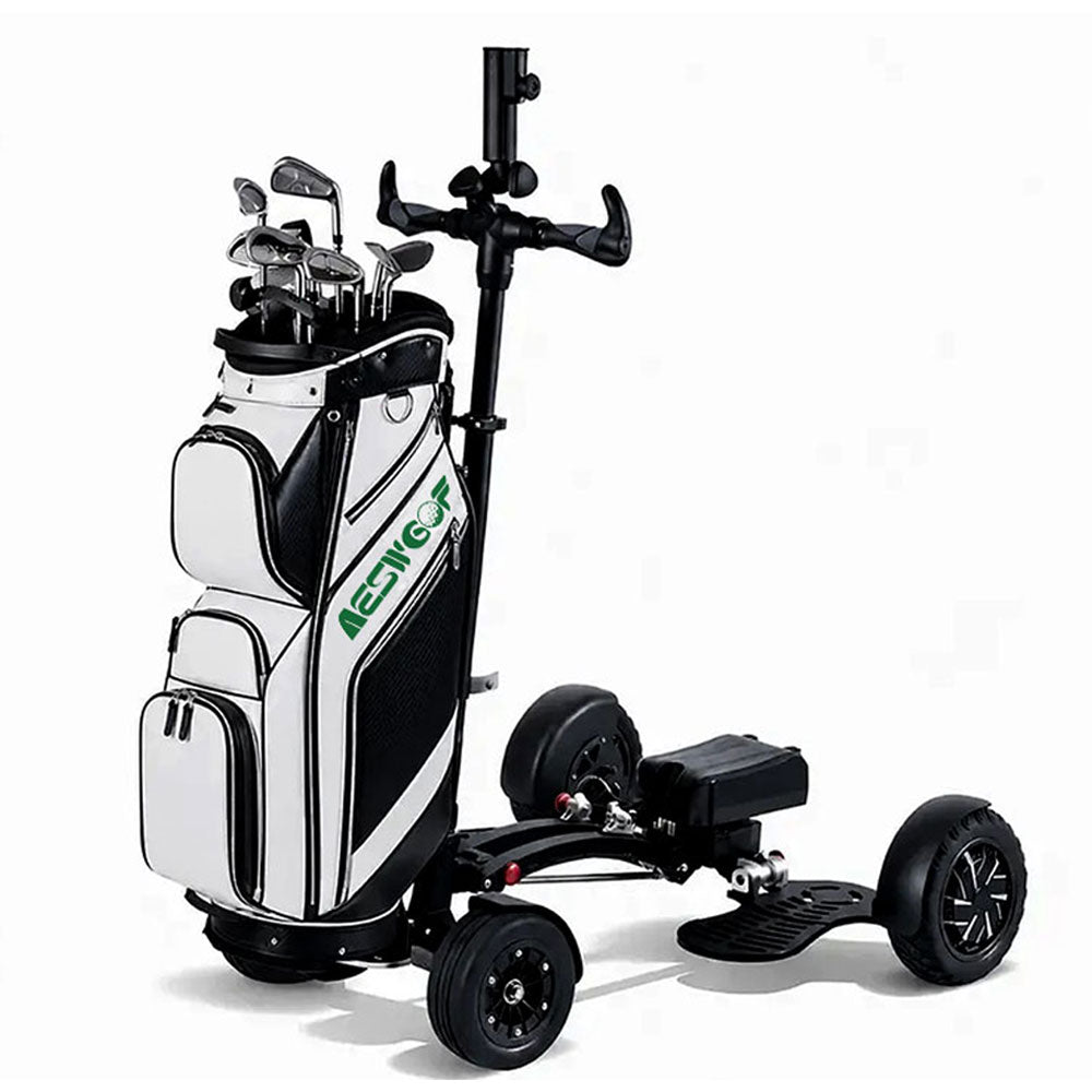 AESWGOF Go2 PRO Foldable Electric Golf Scooter – 1600W Dual Motor, Up to 50 km Range, Adjustable Handlebar & Safe Braking System