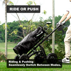 AESWGOF Go2 PRO Foldable Electric Golf Scooter – 1600W Dual Motor, Up to 50 km Range, Adjustable Handlebar & Safe Braking System