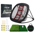 AESWGOF Golf Chipping Net Set – All-in-One Training Kit with Mat & 12 Balls