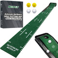 AESWGOF Golf Putting Mat Set with Putting Green & 4 Golf Balls